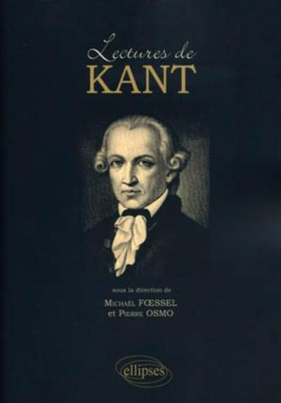 Lectures de Kant (9782729861841-front-cover)