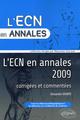 Annales 2009 de l’Examen Classant National (9782729854102-front-cover)