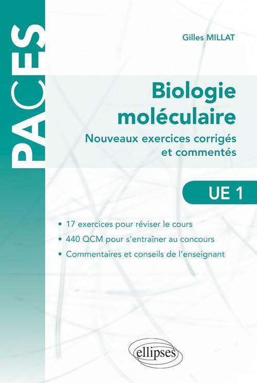 Nouveaux exercices corrigés et commentés de biologie moléculaire (UE1) (9782729863784-front-cover)