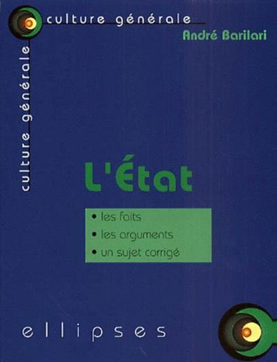 L'Etat (9782729803834-front-cover)