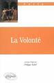 volonté (La) (9782729812218-front-cover)