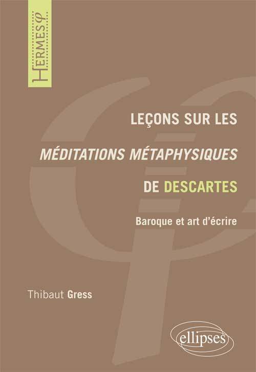 Leçons sur les Méditations métaphysiques de Descartes (9782729881221-front-cover)