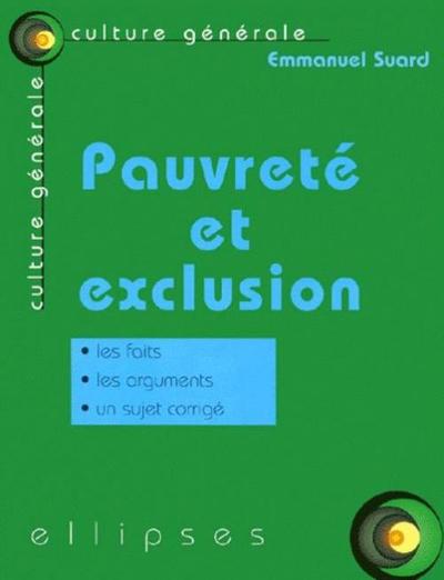 Pauvreté et exclusion (9782729801724-front-cover)