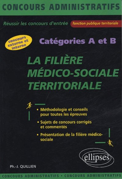 La filière médico-sociale territoriale - catégories A et B (9782729822255-front-cover)