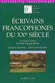 Ecrivains francophones du XXe siècle (9782729804169-front-cover)