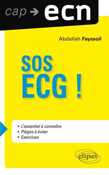 SOS ECG ! (9782729876043-front-cover)