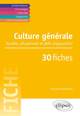 Culture générale - Société, citoyenneté et défis d’aujourd’hui en 30 fiches (9782729884369-front-cover)