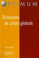 Dictionnaire de culture générale (9782729827328-front-cover)