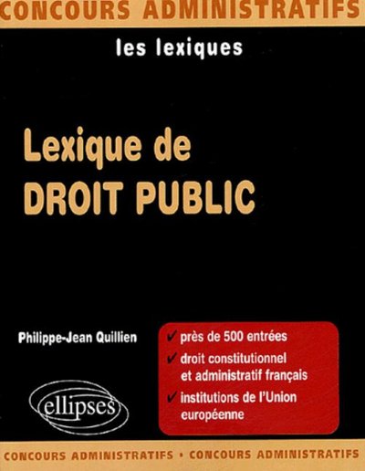 Lexique de droit public (9782729822262-front-cover)