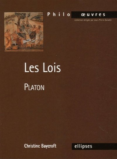 Platon, Les lois (9782729825898-front-cover)