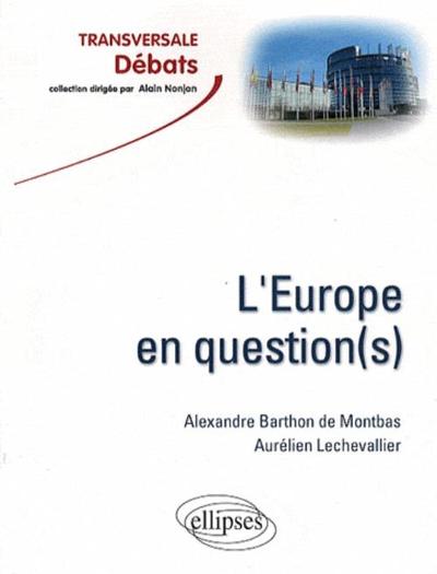 L'Europe en question(s) (9782729838096-front-cover)