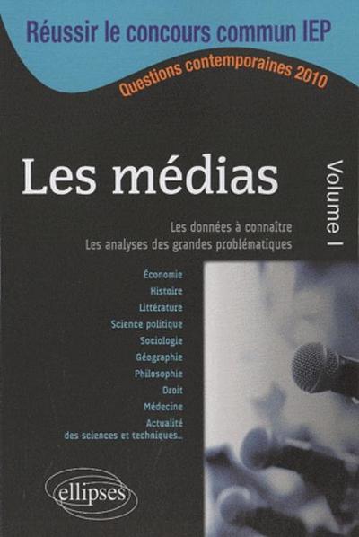 Les médias - 1 (9782729855901-front-cover)