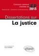 Dissertations sur la justice (9782729878719-front-cover)