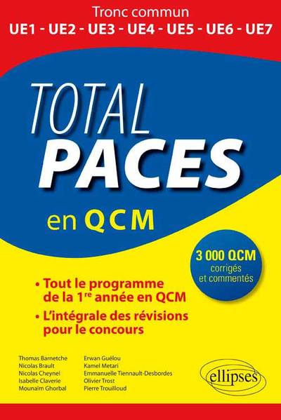 Total PACES (en 3000 QCM) (9782729886851-front-cover)