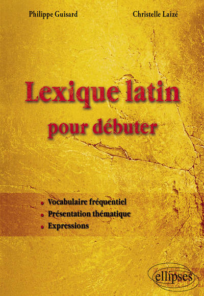 Lexique latin pour débuter (9782729838997-front-cover)