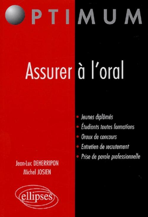 Assurer à l’oral (9782729818753-front-cover)