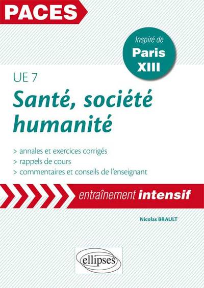 UE7 - Santé, société, humanité (9782729876609-front-cover)