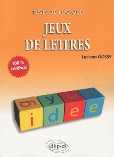 Jeux de lettres (9782729851781-front-cover)
