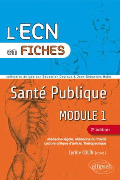 Santé publique (module 1) - 2e édition (9782729863753-front-cover)