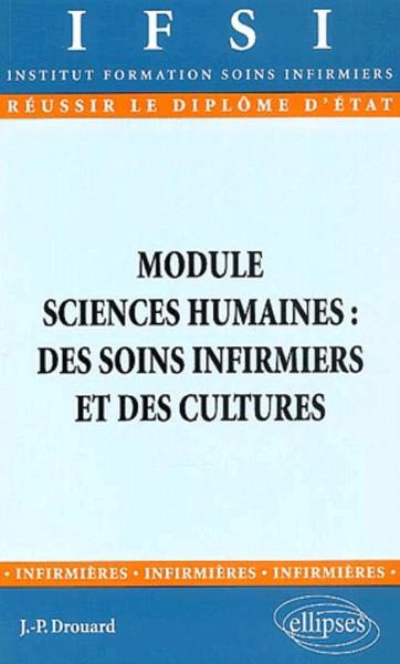 Module sciences humaines : des soins infirmiers et des cultures - n°22 (9782729808822-front-cover)