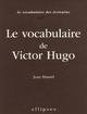 Le vocabulaire de Hugo (9782729810740-front-cover)