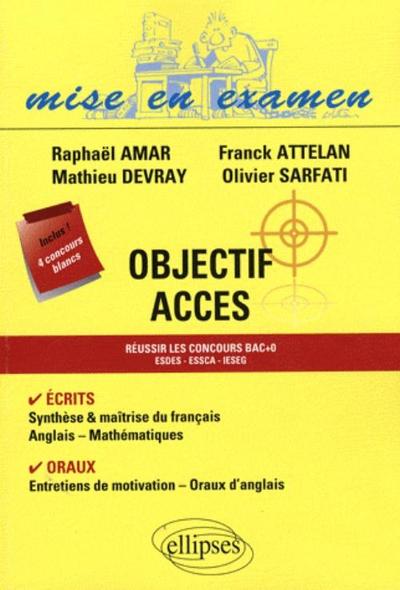 Objectif ACCES Toutes matières - Un volume (9782729853570-front-cover)