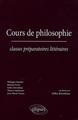 Cours de philosophie - Classes préparatoires littéraires (9782729839598-front-cover)