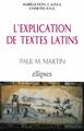 L'explication de textes latins (9782729845919-front-cover)