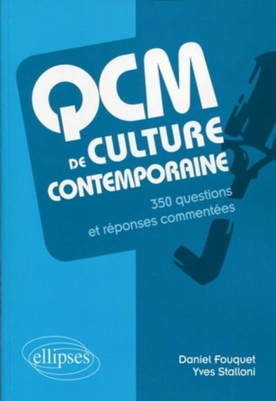 QCM de Culture contemporaine (9782729843717-front-cover)