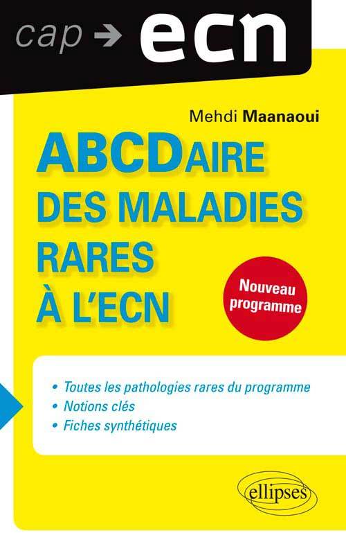 ABCDaire des maladies rares à l’ECN (9782729884086-front-cover)