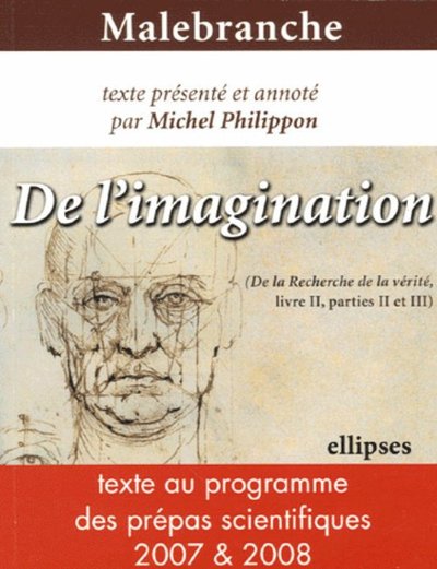 De l'imagination - Malebranche (9782729828585-front-cover)