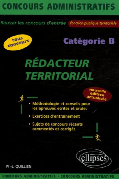 Rédacteur territorial - catégorie B - 2e édition (9782729823740-front-cover)