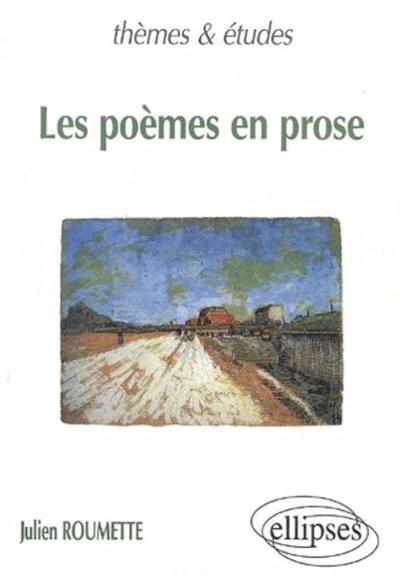 poèmes en prose (Les) (9782729803766-front-cover)