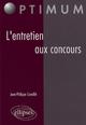 L'entretien aux concours (9782729833602-front-cover)