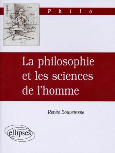 philosophie et les sciences de l'homme (La) (9782729858032-front-cover)