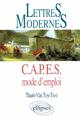 Lettres Modernes - CAPES - Mode d'emploi (9782729867171-front-cover)