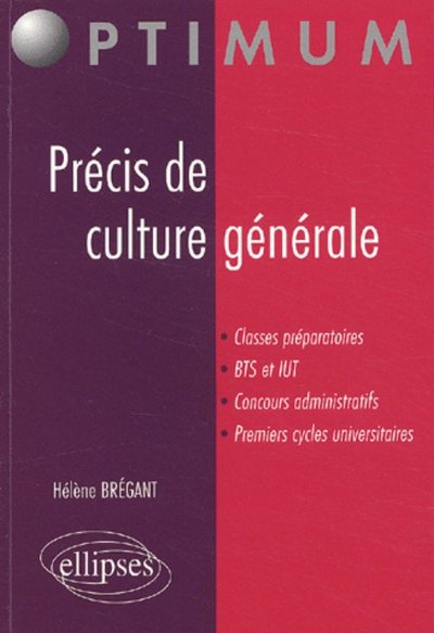 Précis de culture générale (9782729813826-front-cover)