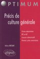 Précis de culture générale (9782729813826-front-cover)