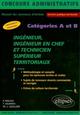 Ingénieur, ingénieur en chef et technicien supérieur territoriaux, Catégorie A et B (9782729829049-front-cover)