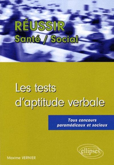 Les tests d'aptitude verbale (9782729838966-front-cover)