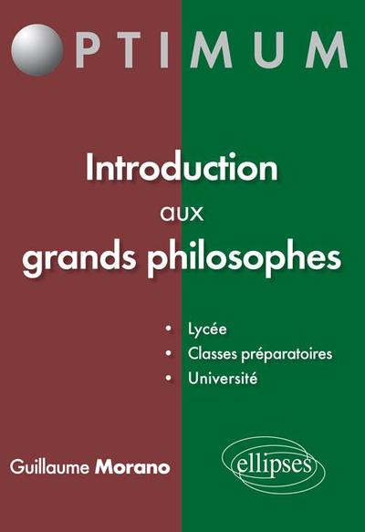 Introduction aux grands philosophes (9782729871321-front-cover)
