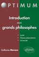 Introduction aux grands philosophes (9782729871321-front-cover)