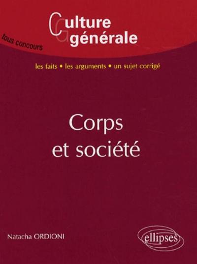 Corps et société (9782729833053-front-cover)