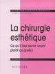 chirurgie esthétique (La) (9782729869809-front-cover)