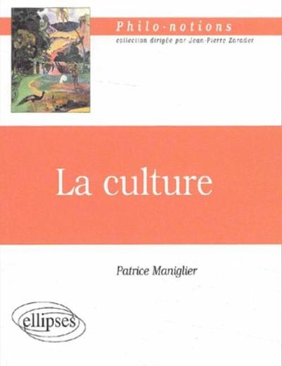 La culture (9782729813406-front-cover)