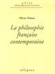 philosophie française contemporaine (La) (9782729830380-front-cover)