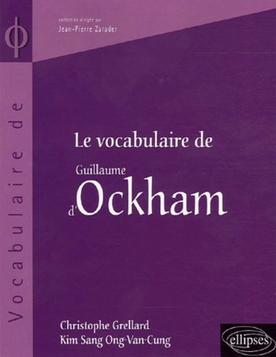 Le vocabulaire d'Ockham (9782729825478-front-cover)