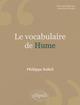 Le vocabulaire de Hume - Nouvelle éd. (9782729852139-front-cover)