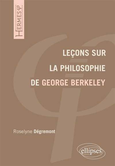 Leçons sur la philosophie de Georges Berkeley (9782729881269-front-cover)