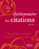 Dictionnaire des citations (9782729854133-front-cover)